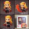 Demon Slayer Anime Figure Akaza Action Swappable Faces Movable Joints 2112 Articulated Poseable Detailed Scale Collectible