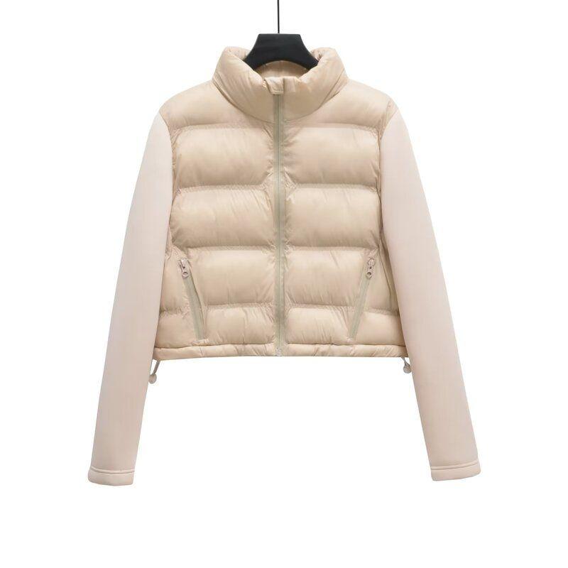 Fashion Style 2023 Winter New Women's Clothing Loose All-Match Stitching Cotton Jacket Outwear 4391809 800