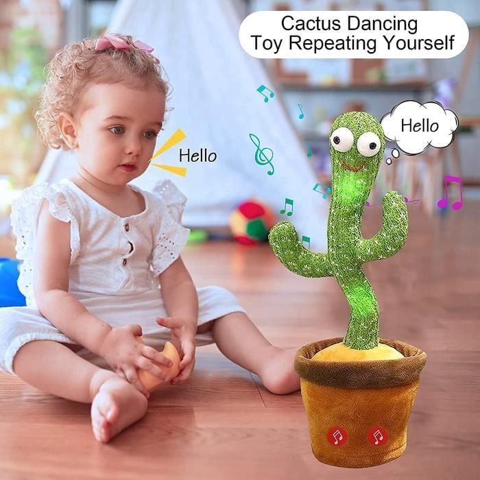 Dancing Cactus - Red - Educational Toy - 120 Songs - For Children from 3 Years Old