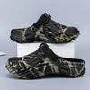 Mode Neue Herren Clogs Hausschuhe Sandale Herren Gartenschuhe Flache Camouflage Sandalen Herren Sneaker Outdoor Flip Flops Haus Clogs