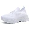 Label 2025 new foreign trade women's shoes soft sole comfortable casual fashion sports shoes breathable fly woven mesh shoes