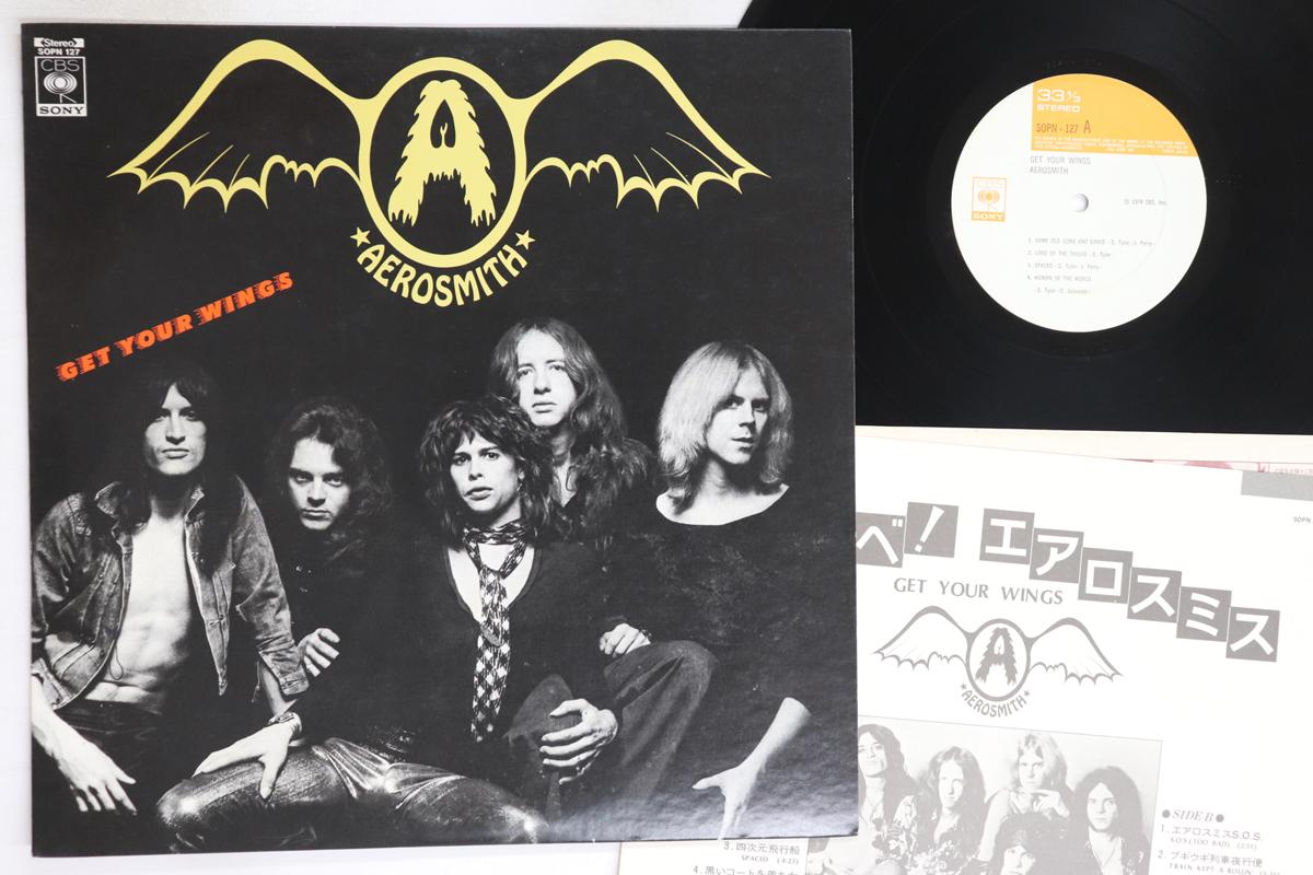 

LP Record AEROSMITH - Get Your Wings SOPN127 CBS SONY 1975 Japan Rock Used