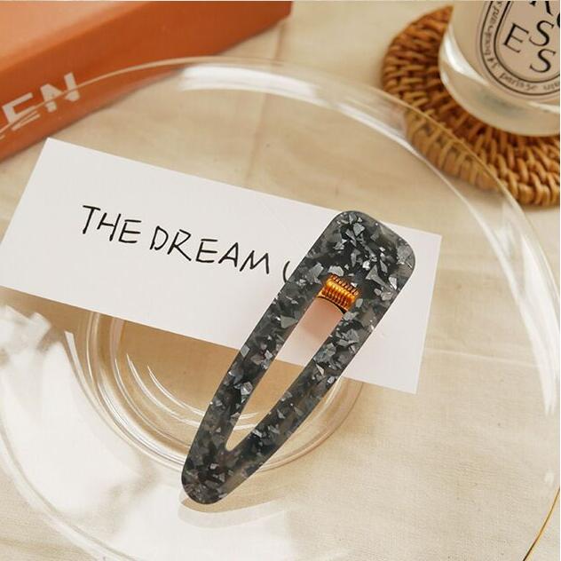 Popular Fashion Acetate Sweet Hairpins Girls Hair Clips Pin Barrette Accessories For Women Lady Hairclip Hairgrip Headwear