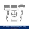 Voor Toyota Land Cruiser 2022 2023 Onzichtbare Interieur TPU Film Beschermlaag Krasbestendig Auto Modificatie Accessoires