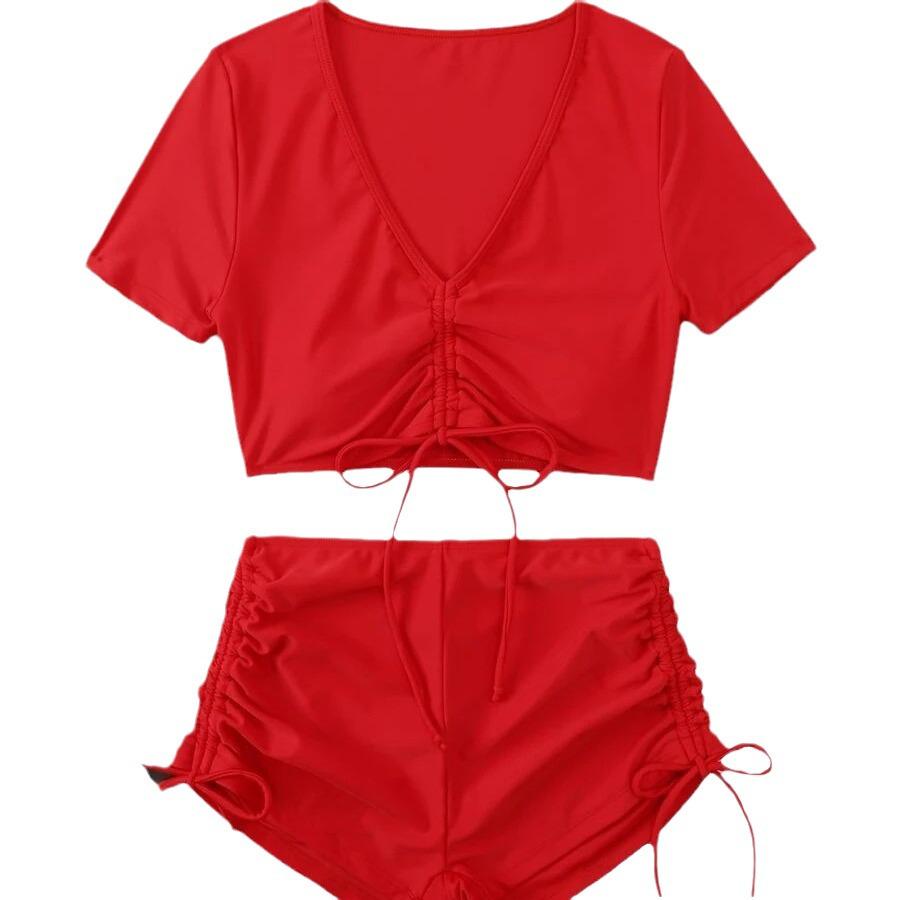 2024 European & American Sexy Two-Piece Bikini Swimwear