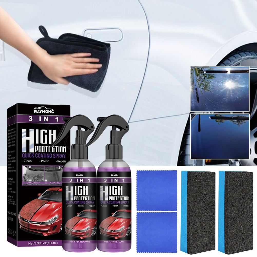 Ceramic Coating Car Nano Coating Agent Crystal Coating Liquid Hydrophobic Anti-Scratches Car Wax Coating Car Polishing Coating