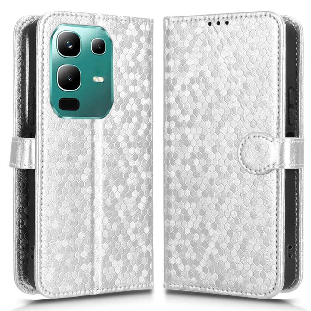 

Для Infinix Note 50x 5G Чохол-гаманець Тиснення у вигляді точок Шкіряний чохол для телефону з поліуретану E