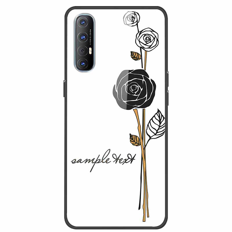 

Tempered Glass Case For Oppo Reno 3 Pro 5G Case 6.5 Hard Phone Back Cover Soft Bumper For Oppo Reno3 Pro Case Funda Para PCRM00 Oppo Reno3 Pro