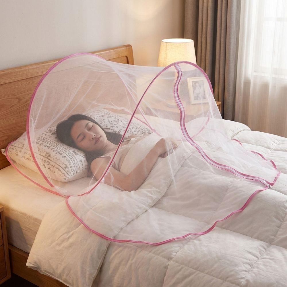 Pest Control Foldable Facial Mosquito Net Mesh Canopy Sleeping Tents Home Textile