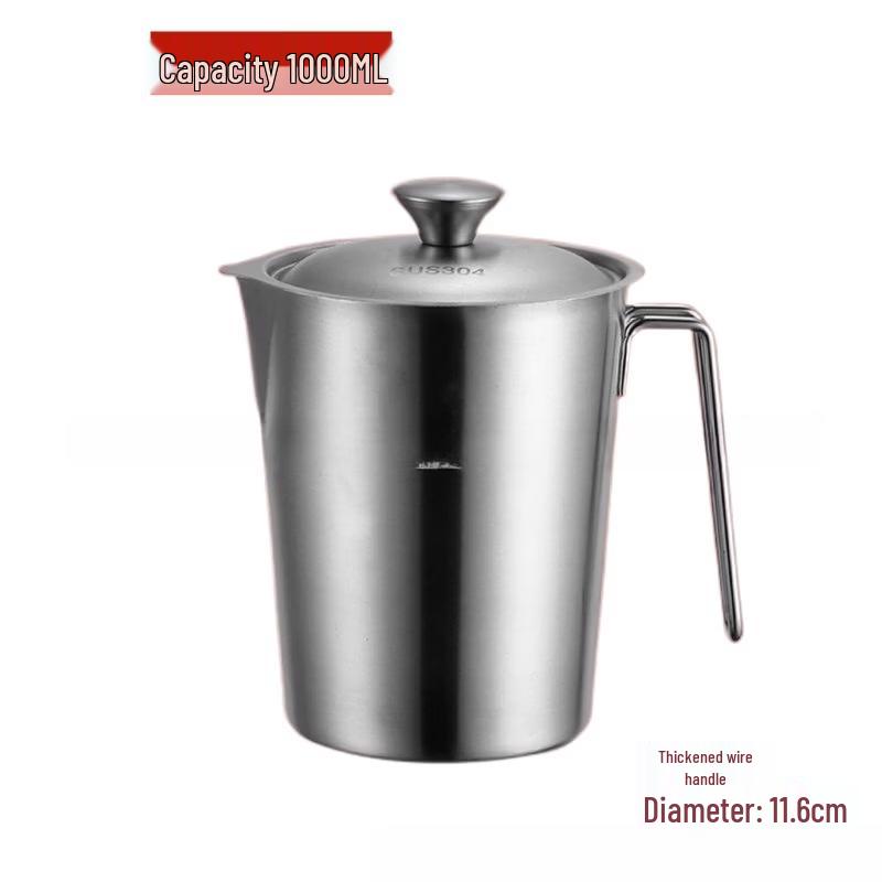 304 Stainless Steel Measuring Cup with Lid