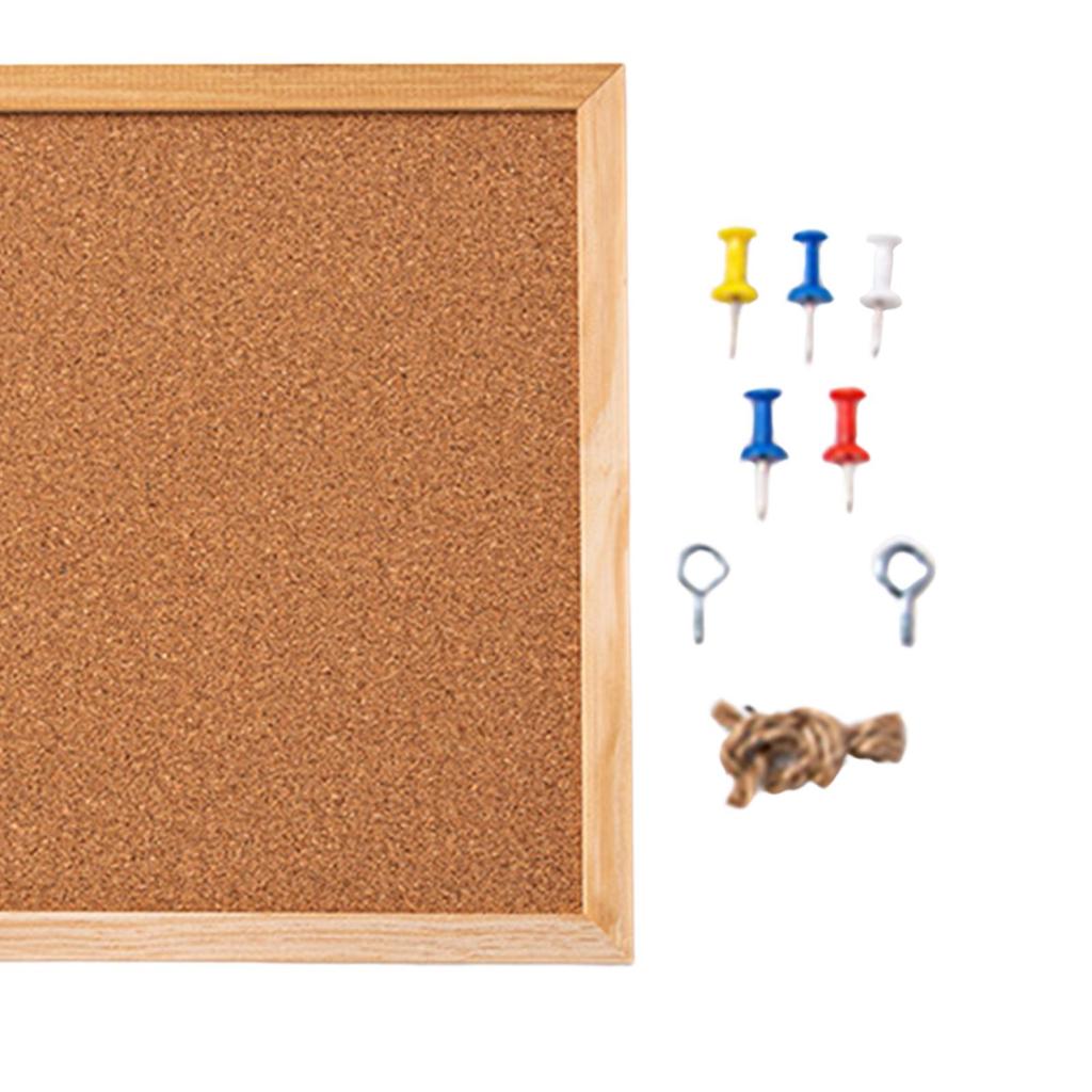 Cork Bulletin Board Decorative Board Kitchen Tack Board DIY Corkboard