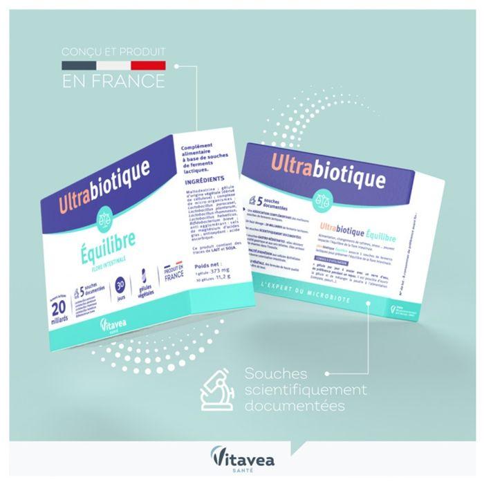 Nutrisanté Ultrabiotique Equilibre 30 gélules