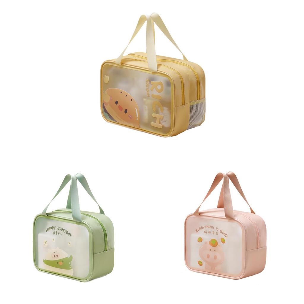 Multifunctional Pvc Makeup And Toiletry Bag For Travel And Gym Use