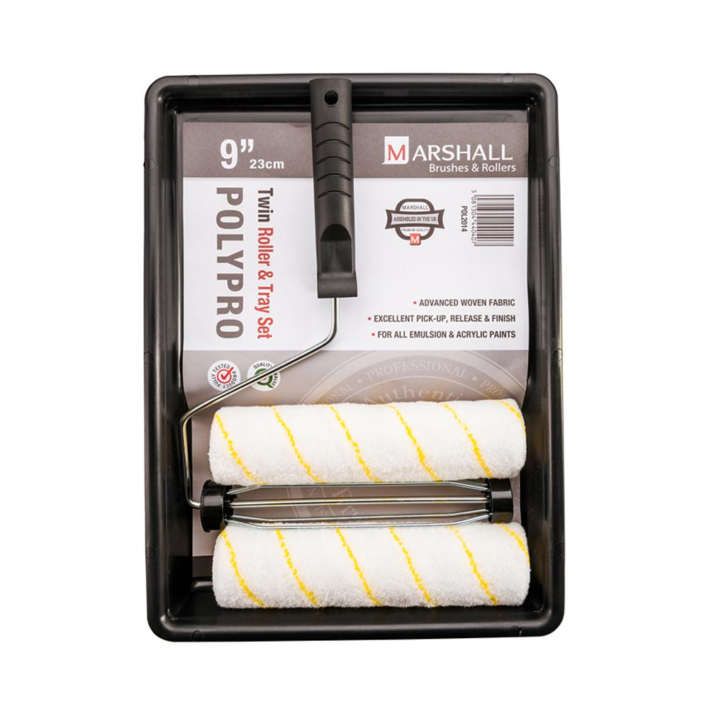 Marshall 9'' Twin Roller & Tray Set