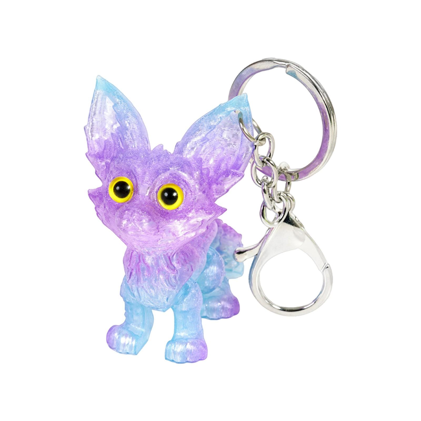 

3D-печатный милый трехмерный брелок для ключей школьный рюкзак маленький кулон подарок маленький орнамент One Size