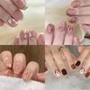 Peças Elegantes Minimalistas para Nail Art - Estilo Puro Desejo para Meninas Doces Fashion