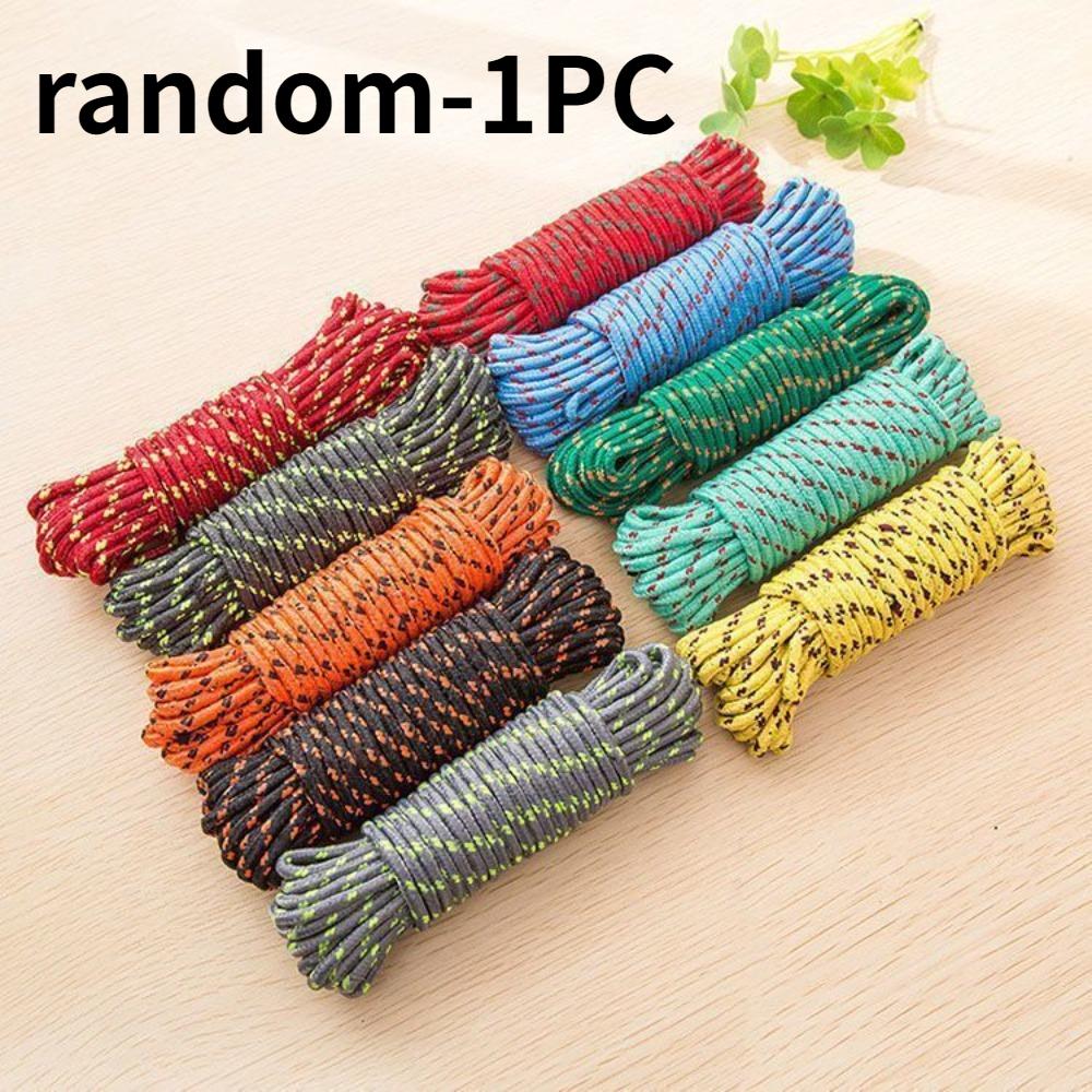 

anti slip braided nylon rope multifunctional for clothes drying quilt hanging luggage packing home essentials