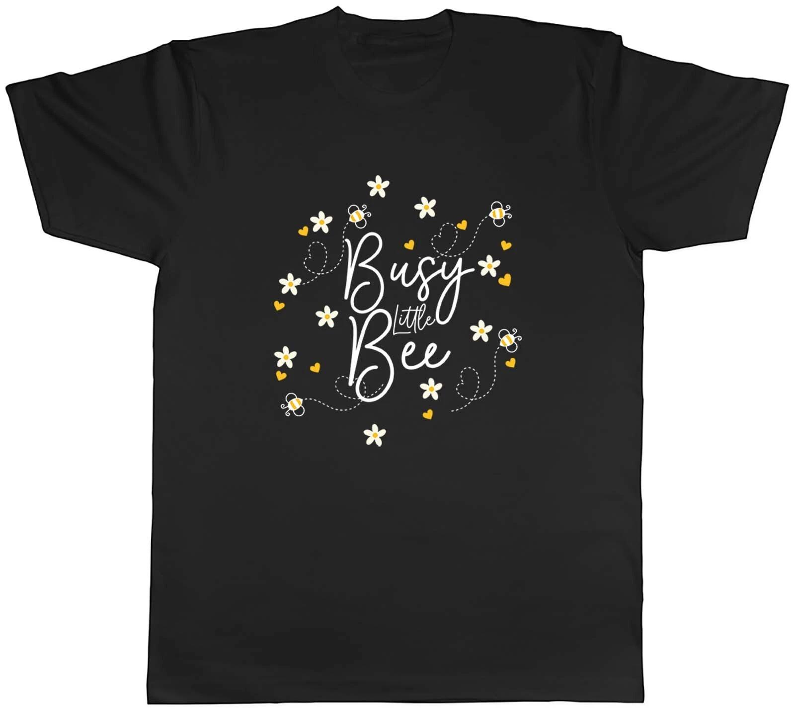 Busy Little Bee Mens T-Shirt Bumble Bee Unisex Tee Gift XXXXL