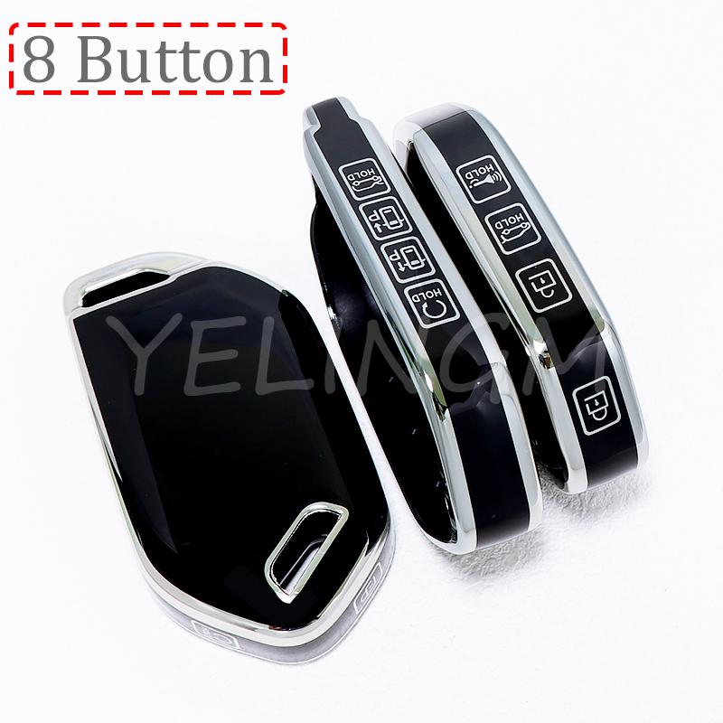 NCUD9 Car Key Case Fob New Key Cover for Kia Picanto Sorento MQ4 Carnival KA4 Morning K5 Carens EV9 Seltos 2024 2025 for Kia