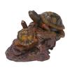 2 Tortoise Ornament Resin Tortoise Decoration Statue for Living Rooms Studies Offices