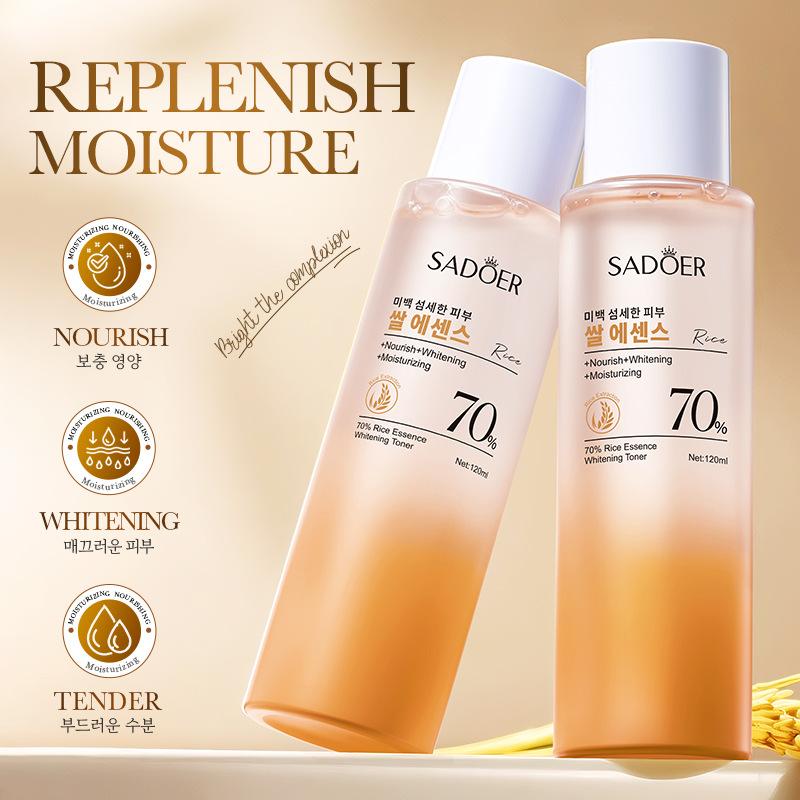 Rice Toner 120ml Rice Essence Moisturizing Water Skin Care Products