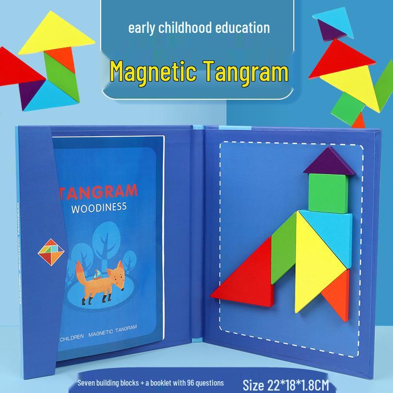 

Магнитный танграм для первоклассников - Образовательные строительные блоки для обучения во втором полугодии