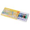 Gouache Pigment Tubes (5ml/Tube) 12 Color Gouache Painting Color Water-Based Paint for Children Student Art Painting