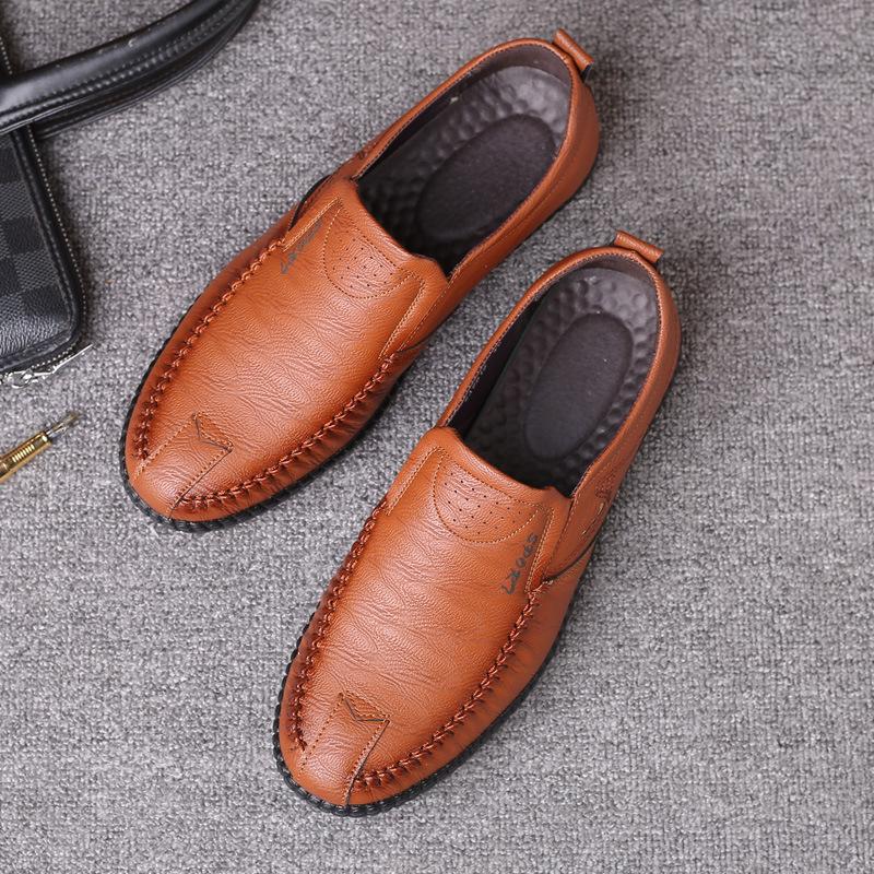 Итальянские черные деловые туфли мужские туфли-лоферы свадебные туфли мужские — фото 5