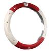 All-Season Suede Steering Wheel Cover with Rhinestones and Crown for Cars, Trucks & SUVs
