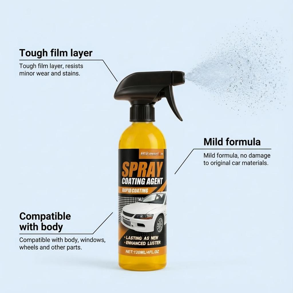 Auto Body Nano Ceramic Polish Coating Car Paint Repair Vehicle Anti Scratch Rain Repellent Spray Paint Care Car Accessories