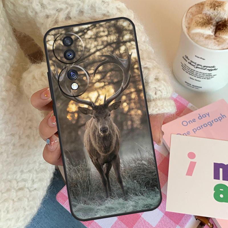 STUNNING DEER Animal For Honor Magic 8 Pro 6 5 7 Lite Case For Honor 50 70 90 200 400 X8b X9a X9b X9c X9d Win RT