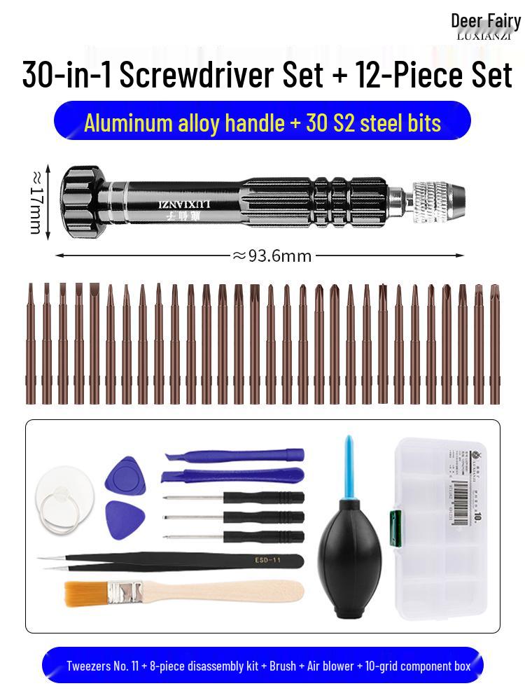 Smartphone Repair Screwdriver Set for Samsung & Apple
