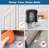 Home Key Lock Box Wall-mounted 4-digit Password Security Lock Key Storage Waterproof Storage Box for Home Office Key Storage