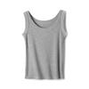 H523 Slim Fit Sleeveless Camisole for Women – Versatile Summer Vest, Ideal for Both Inner and Outer Wear, Provides Side Breast Coverage.