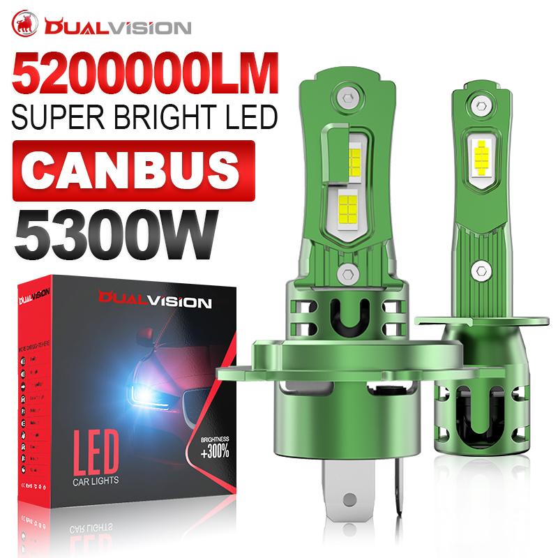 

Turbo H4 H1 LED Headlight Bulbs CANBUS Lights H7 H8 H9 H11 9012 HIR2 9005 HB3 9006 Mini Lamp 3580 CSP Wireless Car LED with Fan 4300K Yellow