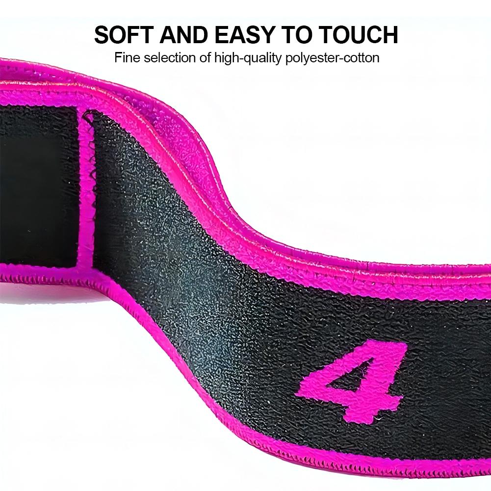 Adult Yoga Stretch Resistance Bands High Elasticity 9-Section Belt Yoga Assisted Stretching Belt Dancing Fitness Training Straps