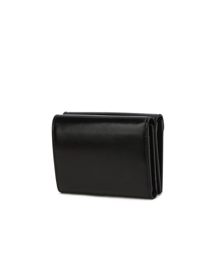 Athe Vanessabruno Black Bottalato 3-Fold Bill Wallet Aaho6F327Bk