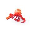 Multi-Color 3D Printed Echinosaurus Dinosaur Mini Size Bone Model Movable Dragons Figurine Movable Joints Desktop Craft
