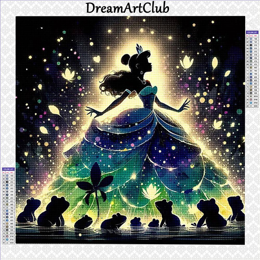 Disney Diamond Painting Princess Silhouette Diamond Embroidery Cartoon Mosaic Art Picture Cross Stitch Kits Home Decor