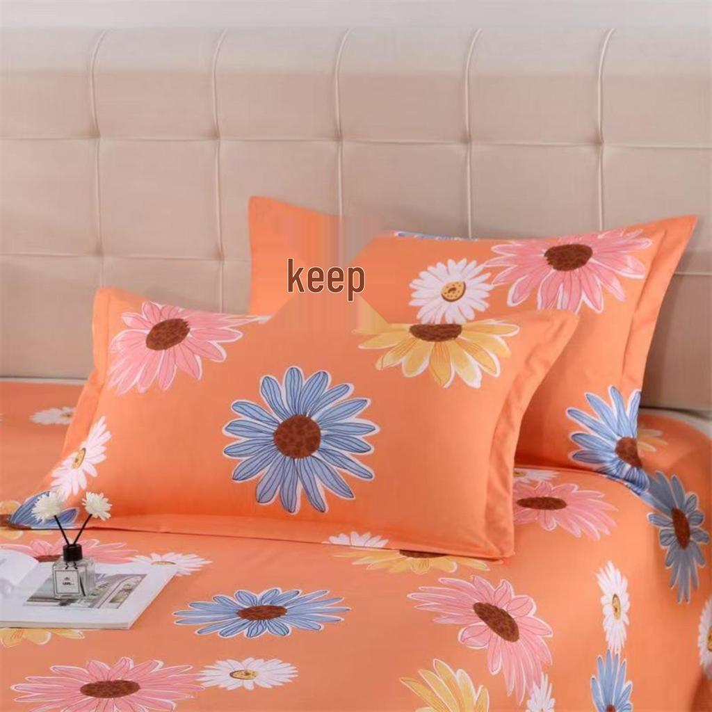 Thickened Large Single Pillowcases for Adults - Simple Summer Cover, Ideal for Dormitory Use (One Pair)