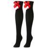 Women's Bowknot Christmas Stocking Pom-pom Socks Over-the-knee Socks