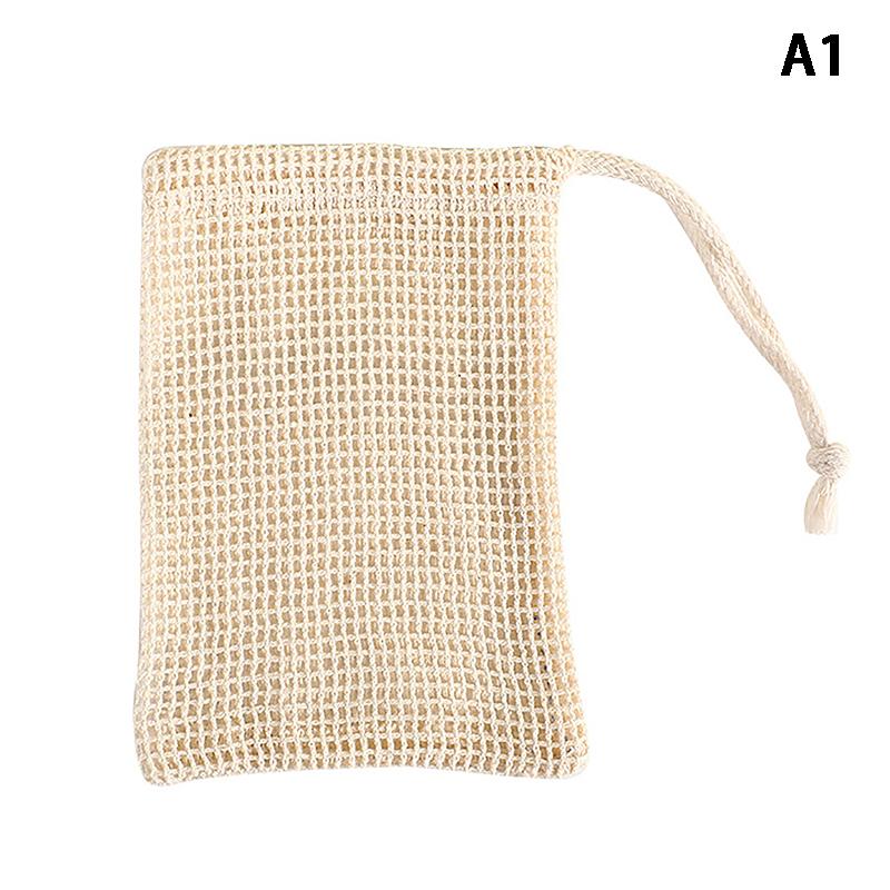 

Хлопковый мешок, мешок для мыла, мешок для консервации, мешок для мыла с богатой пеной, мешок для отшелушивающего мыла, сетчатый мешок, держатель для мыла для душа, карман 9x14cm