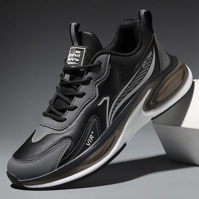 New Non-slip Sneakers Men's Versatile Breathable Lightweight Soft-soled Casual Mesh Men's Shoes Running Shoes