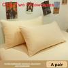 Cotton Pillowcase Set With Washable Cotton Fabric For Home Use