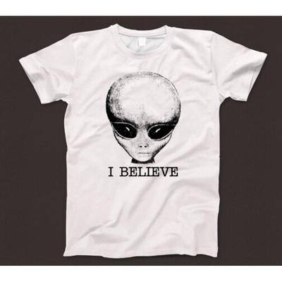 I Believe T Shirt 910 Alien Life UFO Sightings Astrobiology X Files Outer Space