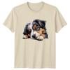 Sleeping Puppy Dogs Animals Unisexs TShirt Unisexs Tee Graphic Unisex Top d
