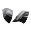 Pair Black Rear View Mirror Cover Trim For BMW X5 F15 X6 F16 2014-2018 15 16 17