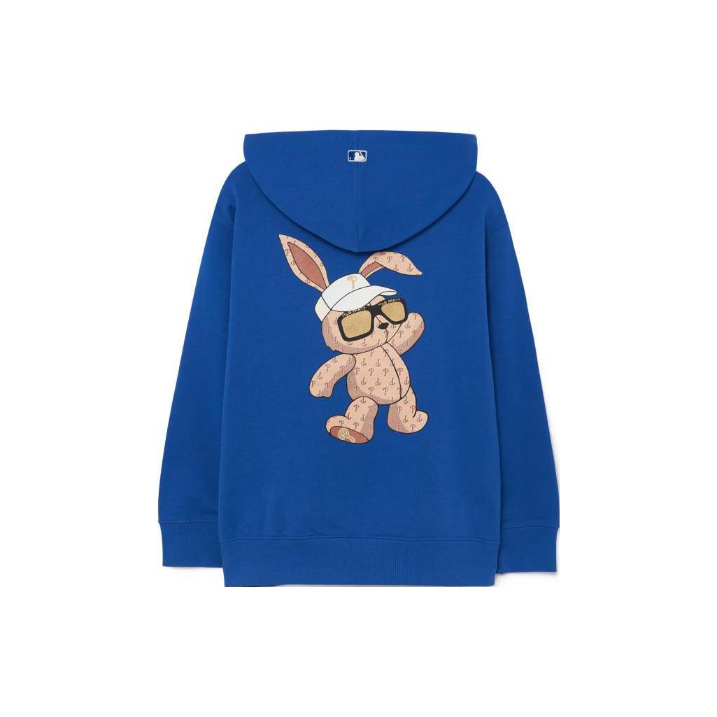 MLB Sweatshirts Unisex Blue Hooded Moderate Regular 3AHDQ0131-10CBS XS