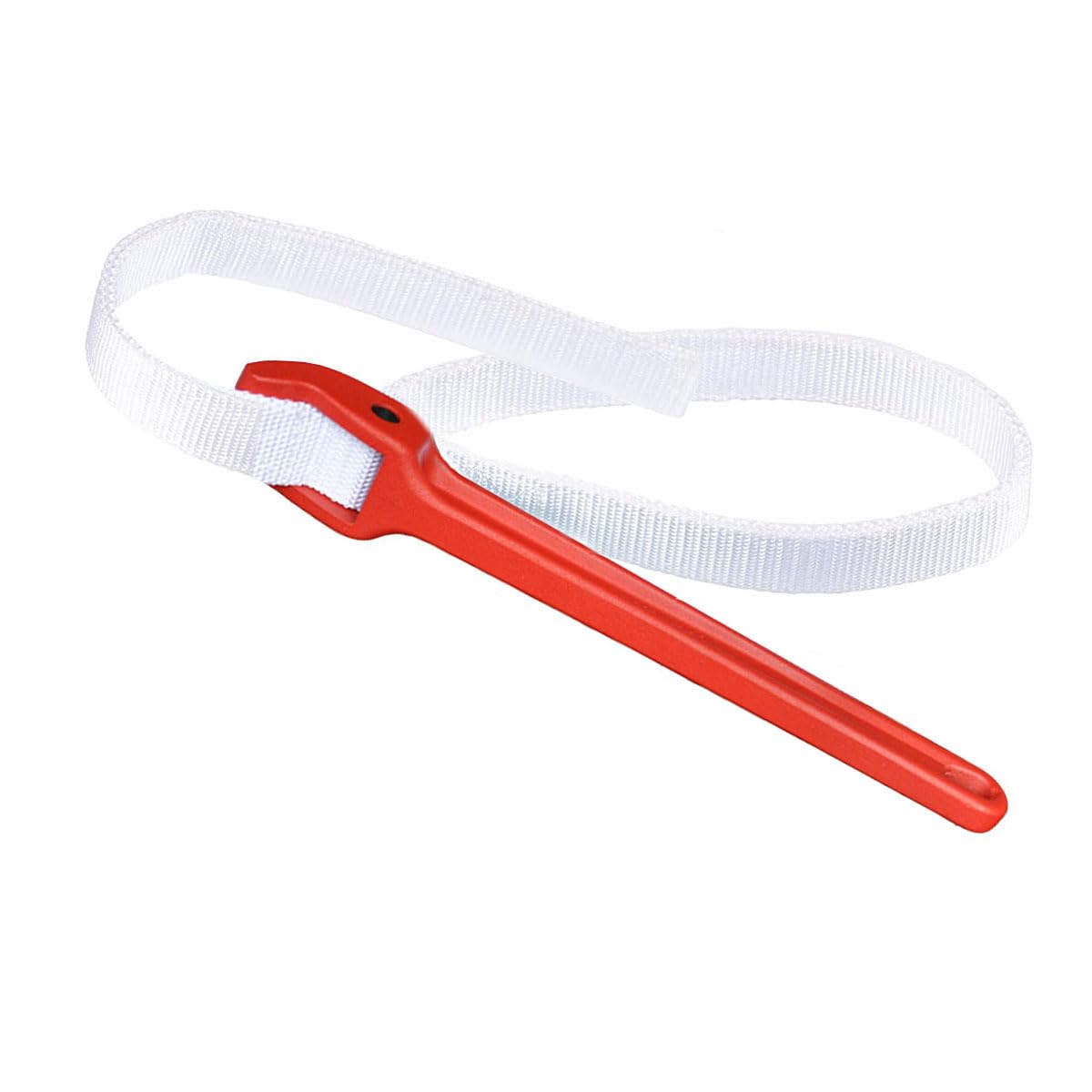 Multipurpose Aluminum Alloy Strap Wrench, Strap Wrench, Pipe Wrench, Chain Wrench, 300mm Oil Filter Wrench, Adjustable Nylon Strap, 1000mm, for Tight