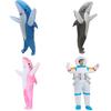Flamingo Clown Shark Pig Koala Animal Inflatable Suit Cosplay Halloween Party